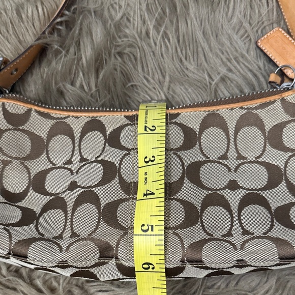 Coach Tabby Leather Signature Shoulder Bag small - Picture 11 of 12